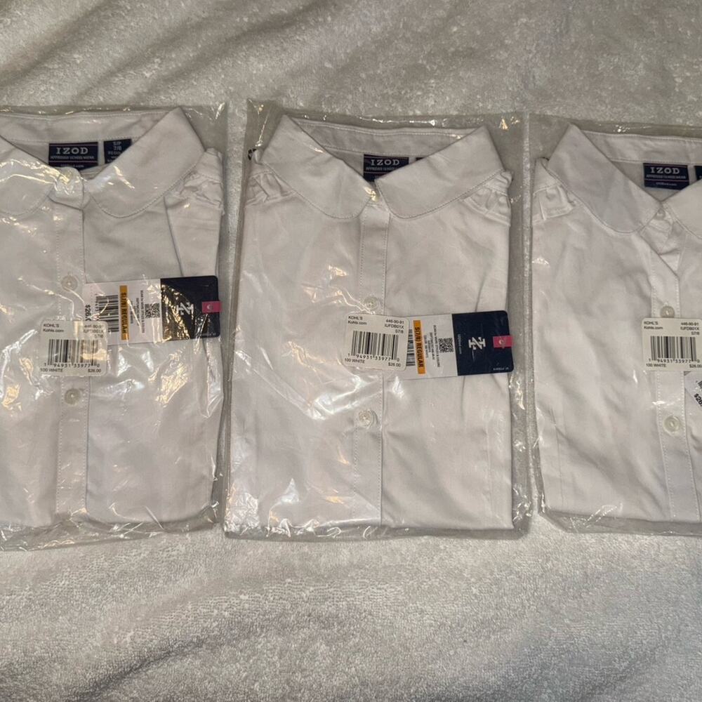 Girls button down shirts - 7/8